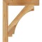 Ekena Millwork Imperial Block Rough Sawn Bracket, Western Red Cedar, 4"W x 28"D x 32"H BKT04X28X32IMP05RWR - alternate 2